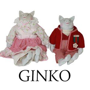 Ginko Pigs Dressed in Clothing